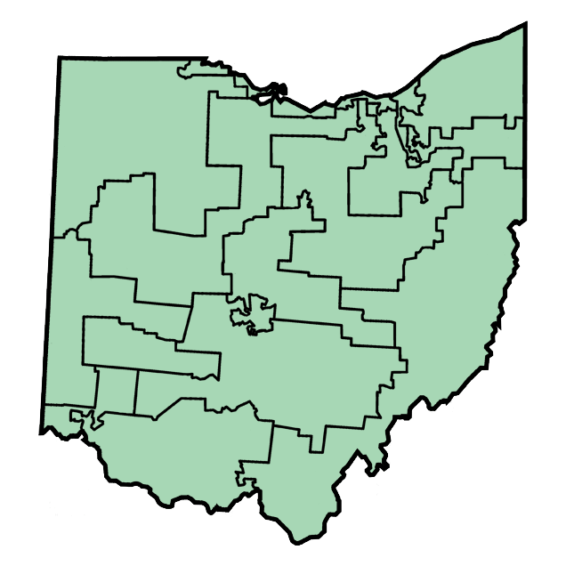 Ohio Congressional District Map