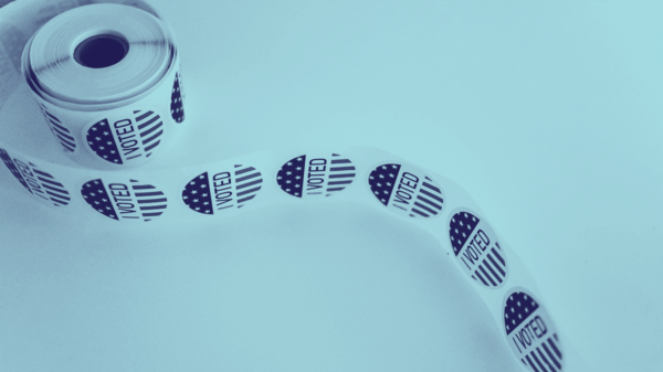 I Voted Sticker Roll