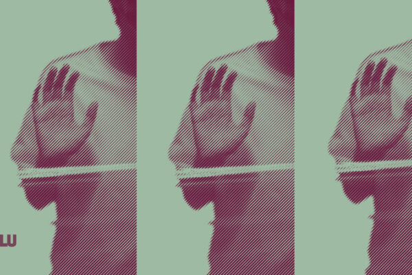 Anti Asian Discrimination Man Holding Hands Up in Self Defense