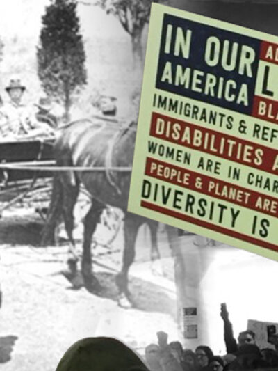 Coxey's Army Protesting side by side with modern day protest picture