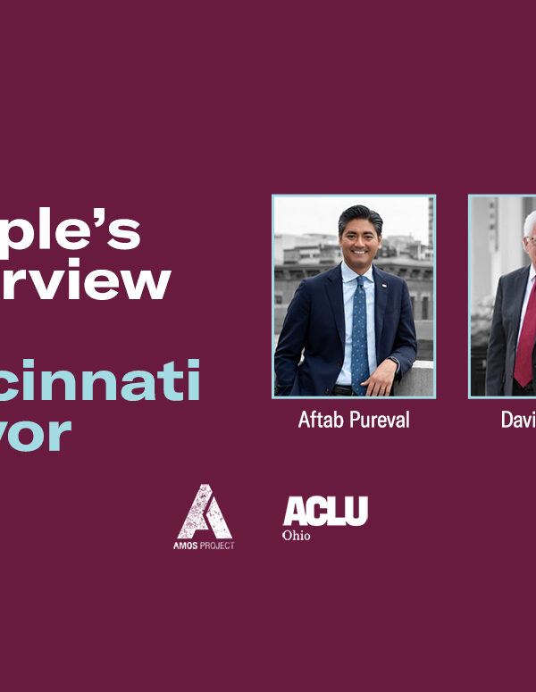 The People Interview for Cincinnati Mayor