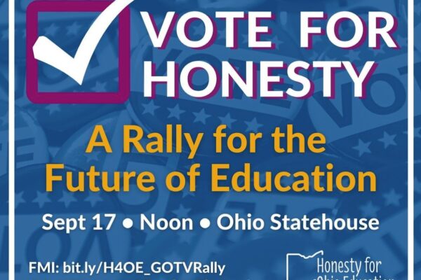 VOTE FOR HONESTY: A Rally for the Future of Education