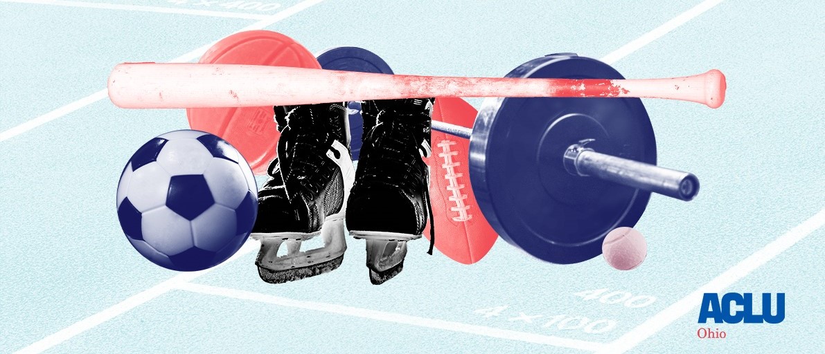 Illustration of Equal Access To Sports Arenas