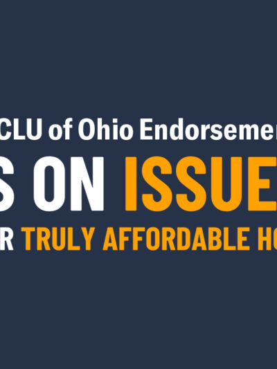 ACLU of Ohio Endorsement - Yes on Issue 24 - Yes for Truly Affordable Housing - Cincinnati