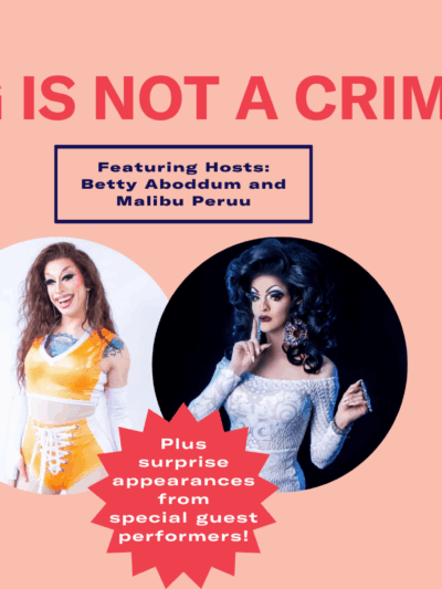 Drag is not a crime simple