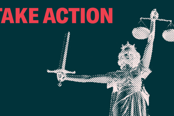 Lady Justice and Take Action