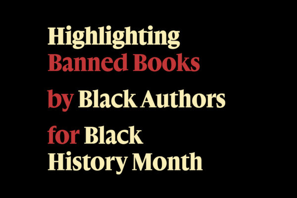 Red and Yellow Text on a black background