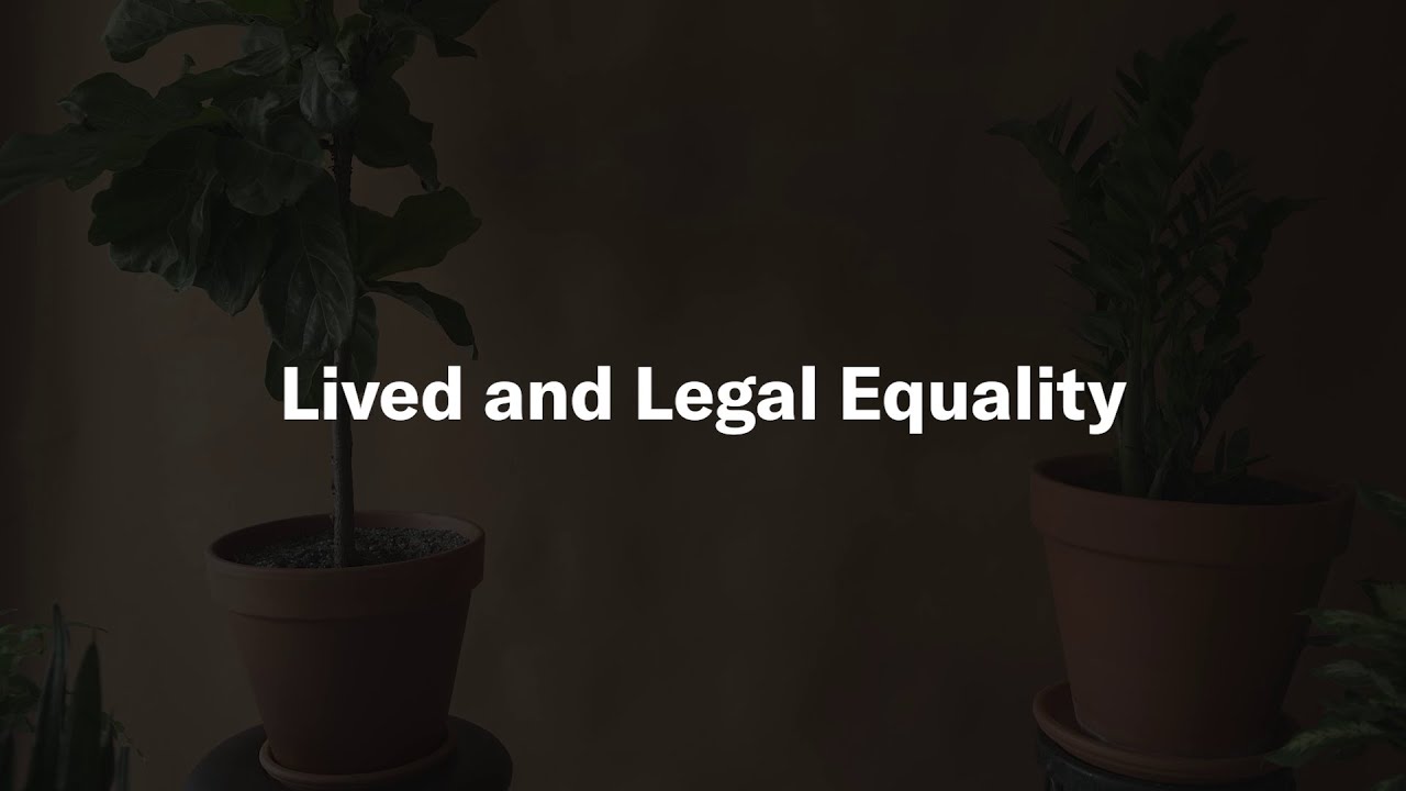 Transgender Spotlight Video Series - Lived and Legal Equality