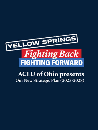Yellow Springs Fighting Back, Fighting Forward