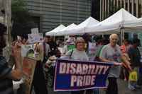 Marchers at Cincinnati ADA Celebration - July 2015