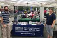 Cincinnati ADA Celebration - ACLU Table - July 2015