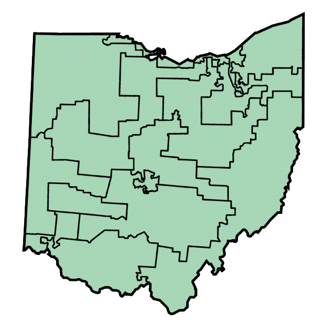Ohio Congressional District Map