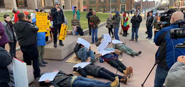 Cuyahoga County Jail Protest